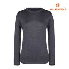 올포유 올포유 여성 심플 라운드 니트 ALSRL1211-915