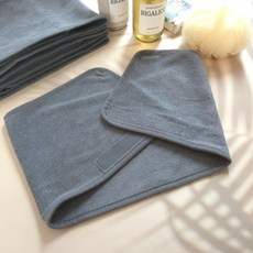 극세사 터치 사각헤어터번 국내제작 터번밴드 피부샵추천상품, 1개, 그레이