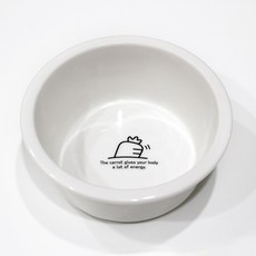 강아지식기 세라믹 식기 밥그릇 사료그릇 물그릇 낮은식기 중형식기 도자기 그릇 강아지밥그릇, 1개