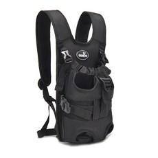 강아지포대기 애견 배낭 반려견 산책가방 강아지아기띠 멜빵 앞가방, B. 2.0업그레이드버전블랙푸재와동일한스타일조