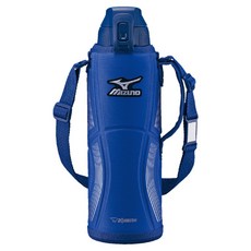 Mizuno 美津濃 不鏽鋼保冷瓶 1.5L SD-FX15, 1個, 藍色