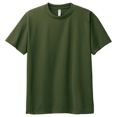 기능성 드라이 라운드 티셔츠 300-ACT [아미 그린] 클럽명/이니셜 단체복 인쇄