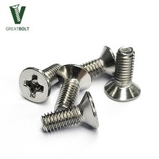접시 머리 볼트 십자 스텐 사라 머신 규격 납작 미리 M3 X 8mm, 1개