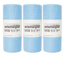 와이즈와이프 항균 다용도 행주 블루, 40개, 13개