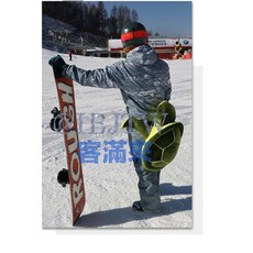 可開發票 兒童護臀 小烏龜護臀 滑雪防摔護具 小綠龜滑雪防摔 孩童 童趣萌樣 呵護小屁屁 骨盆 安全客滿來, 1個, L號 適合1.2m~1.5m,綠龜護具ABVQ