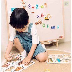 헬로라일락 자석퍼즐 OPP 동물 캐릭터자석