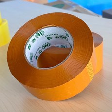 華盛膠帶 P3：5.5cm*200M 黃色, P3：5.5cm*200M 黃色膠帶, 6個