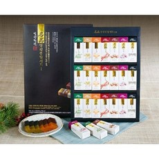 밀양한천 양갱 선물 세트 3호 45g 21ea, 1세트, 945g