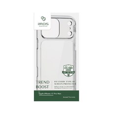 imos TREND BOOST Apple 軍規防摔手機殼, i17 Pro Max 透明