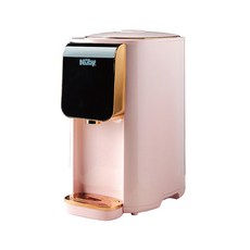 Nuby 智能七段溫控調乳器, 優雅粉,矽膠奶瓶奶嘴刷x1, 1個