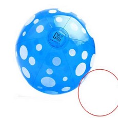 꼬미얌 비치볼 랜덤 수영장 지름 약30cm 축구비치볼