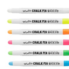 정그리마켓 문교 잘써지는 멀티 초크펜 원단 패브릭 펜 초크팬 초크펜슬 재봉초크펜슬, 5색