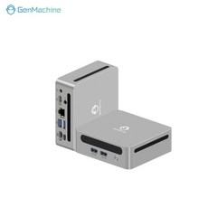GenMachine 미니 PC USB4 25G LAN Ryzen 7 6800U 윈도우 11 DDR5 24G 6400Mhz WIFI6 게이밍 컴퓨터 DIY, 01 Ren6000 Pro 6800U, 01 미국, 01 24G RAM 512G ROM