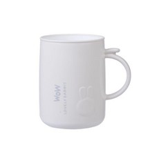 萌趣小兔漱口杯 日式簡約加厚牙杯, 1個, 萌趣小兔漱口杯 白色