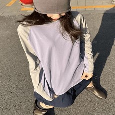 Neirny 여성 속건 긴팔 티셔츠 봄가을 간절기 퀵드라이 아웃도어 캐주얼 등산 루즈핏 스포츠 래쉬가드 상의