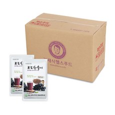 김재식 헬스푸드 [김재식헬스푸드] 실속형 포도한송이 포도즙 100ml 60팩 (1박스)