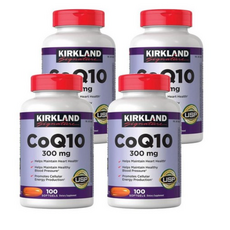 커클랜드 코큐텐 코엔자임Q10 300mg 100정, 4개
