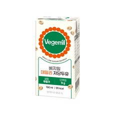 베지밀 데일리 저당두유, 32개, 190ml