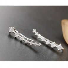 큐빅 7개의별 귀걸이 7개 패션악세사리 남성 피어싱귀걸이 스타일리시귀걸이