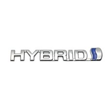 Toyota LandCruiser Yaris Camry Vios Corolla 4runner 용 금속 하이브리드 자동차 전면 그릴 엠블럼 바디, 06 Sticker 13.3x2cm B