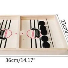핫세일 빠른 하키 슬링퍽 게임 속도감 승자 재미있는 보드게임 파티 성인 가족용, 1개, 1. A