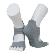 HOSKUS 高級露趾瑜珈襪 2雙