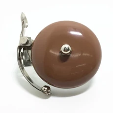 자전거 레트로 벨 레저 다이얼 알루미늄 실버 골드 커피 브라운, 01 초콜릿, 1개