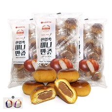 롯데 기린 한입쏙 미니만쥬(350g) x 3봉+자색옥춘사탕 20g 세트, 1세트, 1.05kg