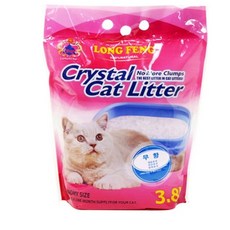 펫모닝 고양이 룽펑 크리스탈 실리카겔, 3.8L, 5개, 무향