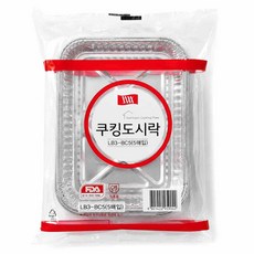 삼아 은박도시락, 1개, 5개입