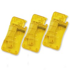 1+1+1 삼삼이삼 바느질 실 끼우개 바늘 실 꿰기 실 끼우는 도구, 3개, 옐로우