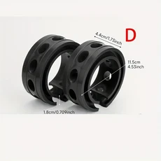 범용 모터 고무 충격 흡수 장치 자동차 스프링 섀시 소음 및 서스펜션 쿠션 패드 2개 세트, 05 D