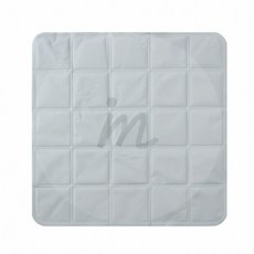 꿀이맘 썸머 쿨방석 그레이 가죽방석