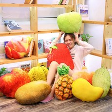 仿真蔬菜水果造型抱枕 午安枕 沙發靠腰墊枕, 薑