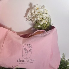 디어아리아 이지핏 다용도 요가 매트 수납백, 1개, 핑크