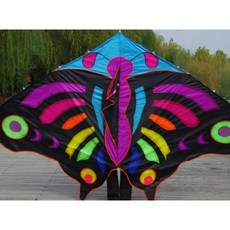 三米大黑蝶風箏 格子布 玻璃纖維 造型風箏, 詳見包裝