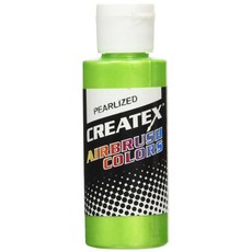 Createx 5313-02 2온스 에어브러쉬 컬러 펄 라임 Createx 5313-02 2 oz Airbrush Color Pearl Lime, 미정