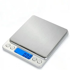 USB 충전 전자 저울 에스프레소 커피 저울 위에 부어 스마트 저울 자동 타이밍 주방 저울 2KG/0.1g 3KG/0.1, 01 USB Mini Scale