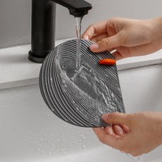 U-mop 矽膠防臭地漏墊, 【防臭地漏蓋墊】深灰, 深灰