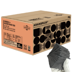 아랑플러스 바베큐참숯 10kg 바비큐용 캠핑용 펜션용, 1개