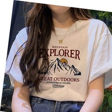 여성 기본 라운드 브이넥 티셔츠 셔츠 기본라운드브이넥 반팔티 긴팔티 여름 레터링