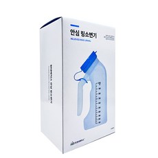 현대 안심링 소변기 1000ml 환자용 프리미엄 소변기 "세븐메디컬 출고", 1개