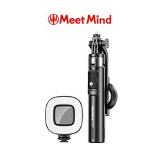 MeetMind Phantom2 多合一磁吸無線藍芽自拍桿 夾式自拍棒，手機支架自拍神器, 1個