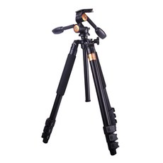 輕巧便攜三腳架，穩固支撐，高度可調，附收納袋，多角度雲台, 1個, Q620板扣三腳架(三向雲台)