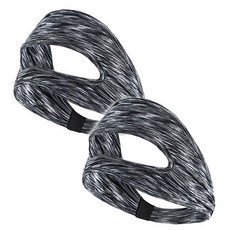 VR 소프트 벤드 위생 안면 마스크 블랙 2세트, 2개, VR 소프트 밴드