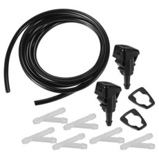 Boxonly 윈드실드 와셔 노즐 키트 - GMC 엔보이 2002-2009 쉐보레 트레일블레이저 2002-2009용 올즈모빌 브라바다 2002-2004 뷰익 레이니어 20, Boxonly 윈드실드 와셔 노즐 키트 - GMC 엔보