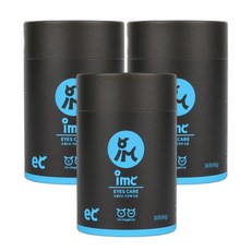 CMG제약 IMC 강아지 고양이 눈건강 영양제 사료에 뿌려주는 영양제, 30회분, 눈물개선/눈건강+장건강, 3개