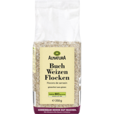 알나투라 Alnatura 뮤즐리 메밀 플레이크 친자연, 1개, 350g