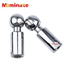 1Pcs 1/4 "1/2" 1 "304 스테인레스 로터리 스프레이 볼 위생 암나사 CIP 탱크 청소 헤드 360 학위 범위 워