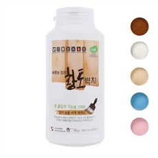 바르는 천연 황토벽지 1kg dod*9498PA, 화이트